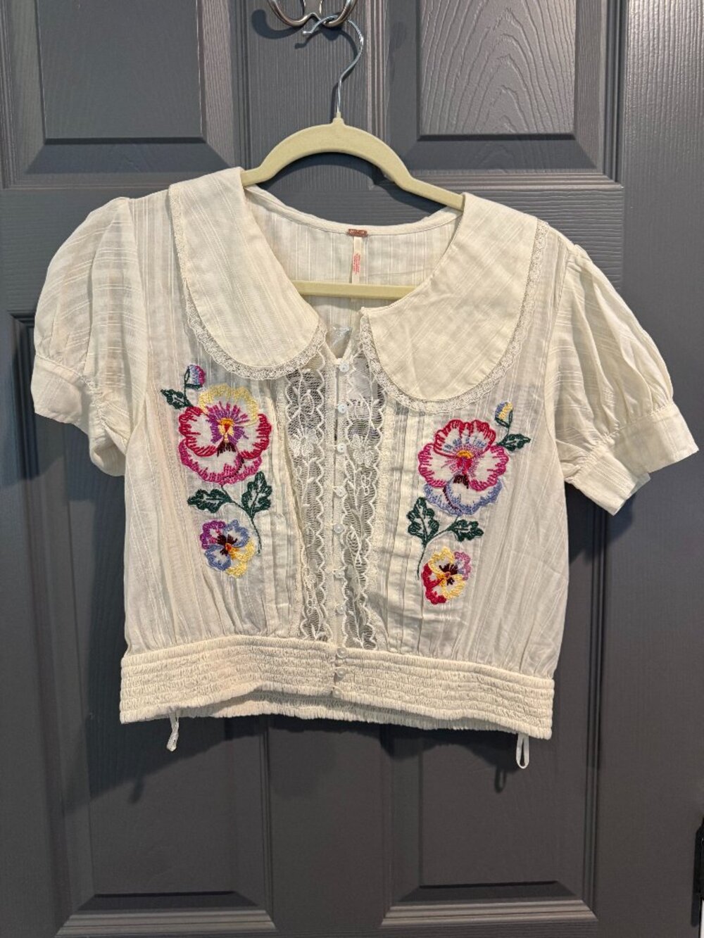 Free People Vintage Whimsy Blouse (NWT)
